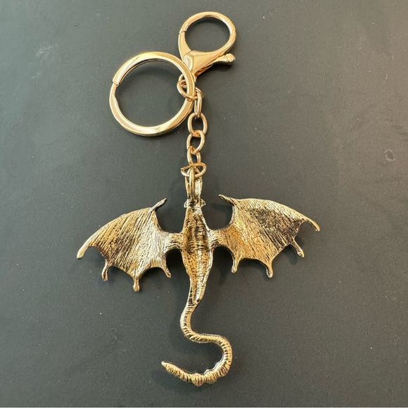 NWT Dragon Jeweled Keychain - Picture 3 of 11
